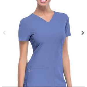 Ceil blue heart and soul woman’s M scrub set